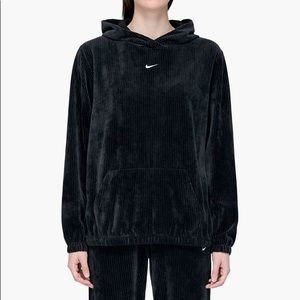 Nike Velour Hoodie Hoodie Black Women BV4468-010